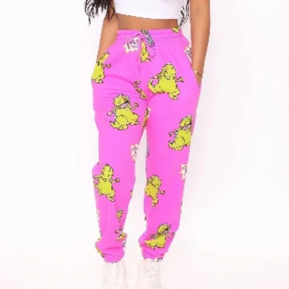 Joggers Fashion Nova Rugrat Joggers Best Buds Rugrats Sweatpants
